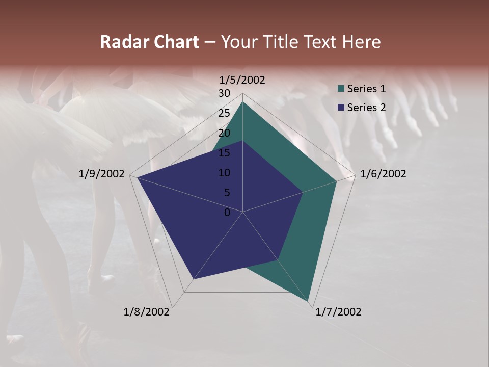 Wine Barrels In Cellar. Wide Angle View. PowerPoint Template
