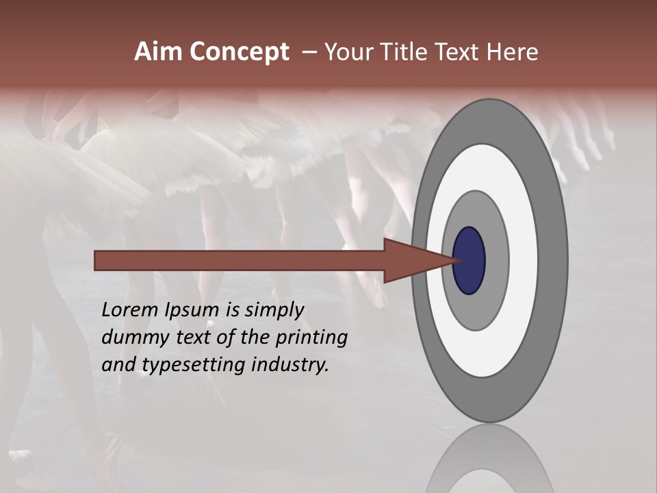 Wine Barrels In Cellar. Wide Angle View. PowerPoint Template