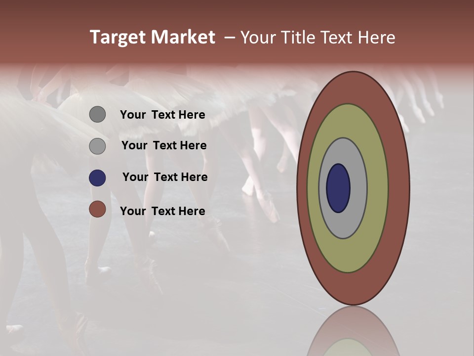 Wine Barrels In Cellar. Wide Angle View. PowerPoint Template