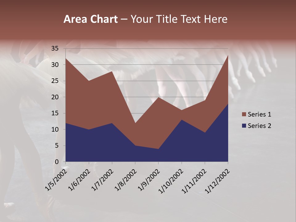 Wine Barrels In Cellar. Wide Angle View. PowerPoint Template