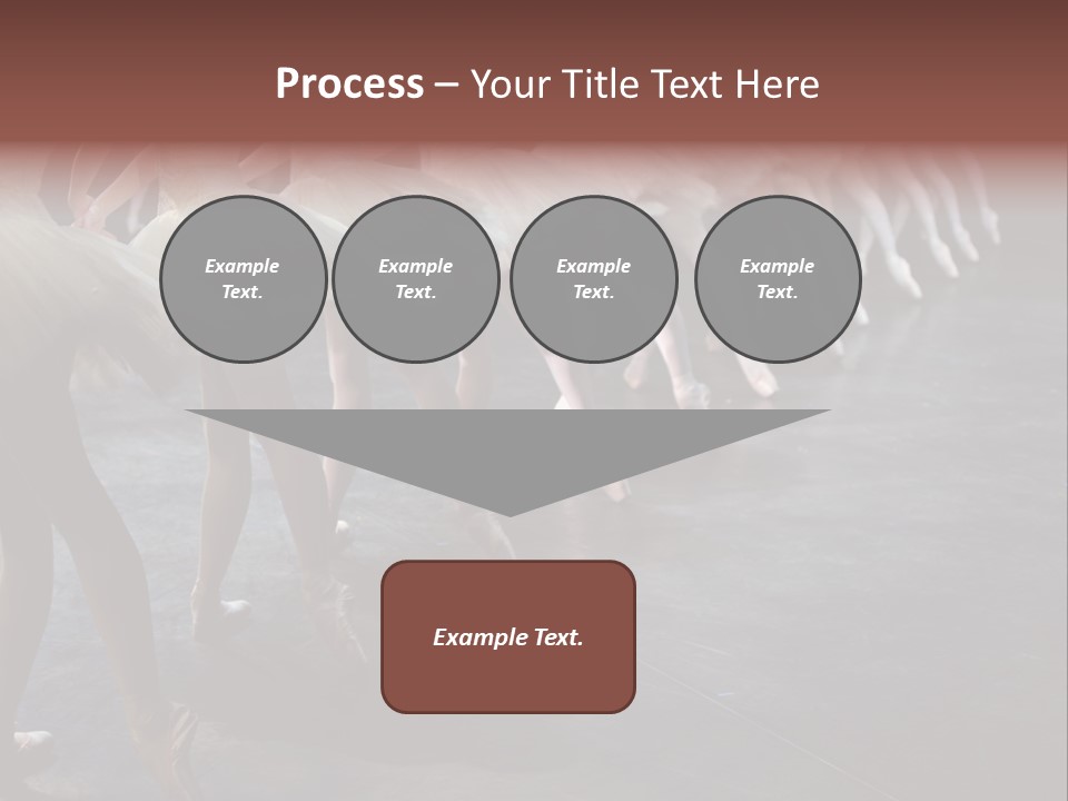 Wine Barrels In Cellar. Wide Angle View. PowerPoint Template