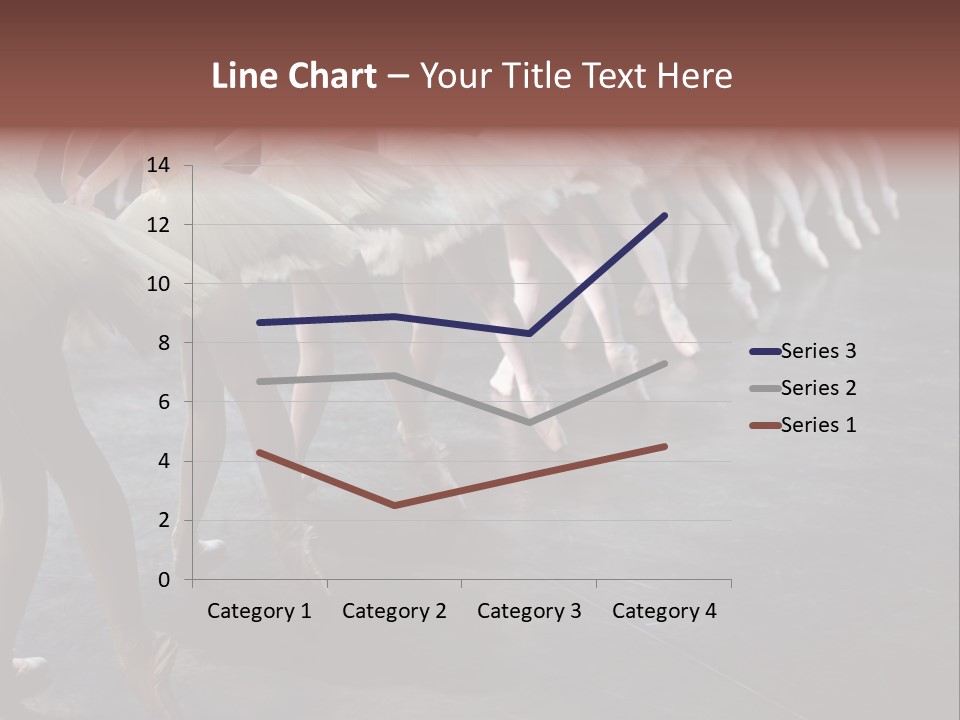 Wine Barrels In Cellar. Wide Angle View. PowerPoint Template