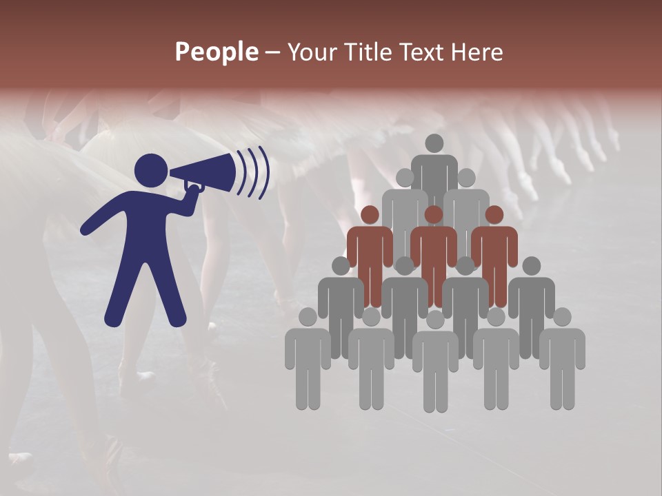 Wine Barrels In Cellar. Wide Angle View. PowerPoint Template