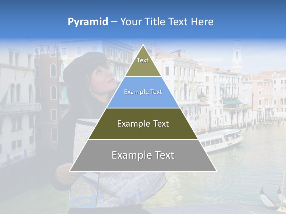 Tourist Attractions: This Girl Got Lost In Venice PowerPoint Template