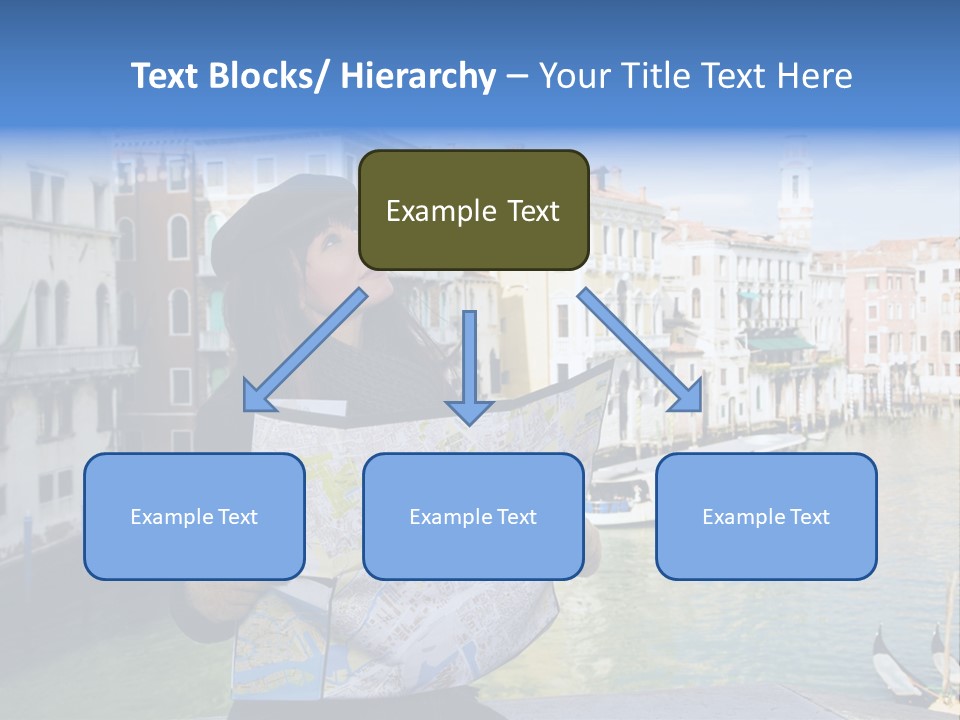 Tourist Attractions: This Girl Got Lost In Venice PowerPoint Template