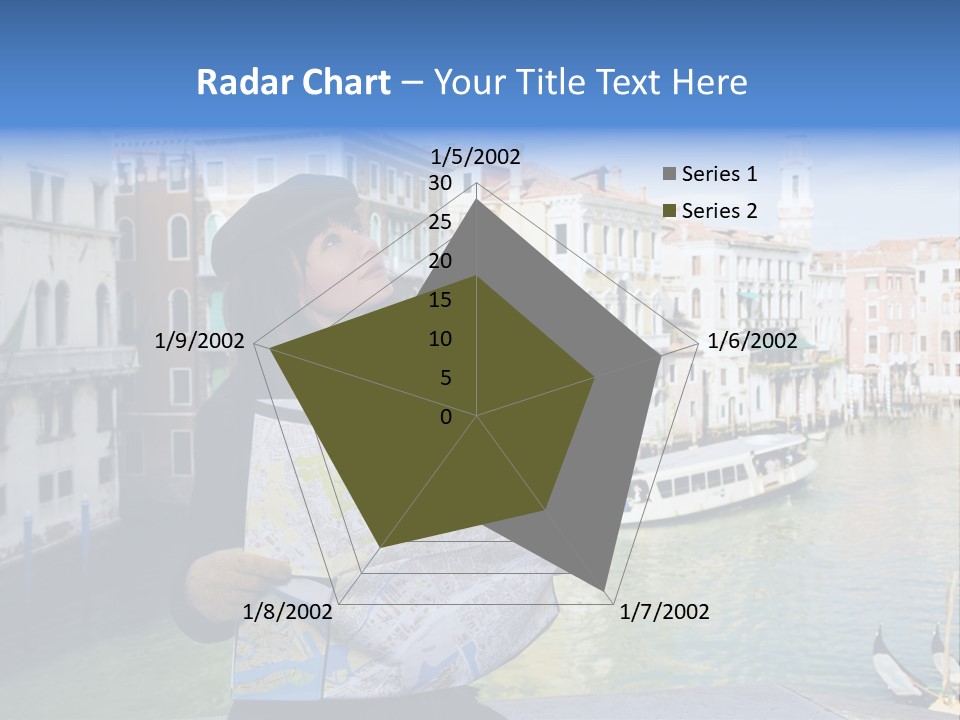 Tourist Attractions: This Girl Got Lost In Venice PowerPoint Template