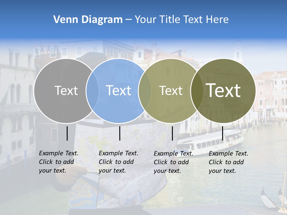 Tourist Attractions: This Girl Got Lost In Venice PowerPoint Template