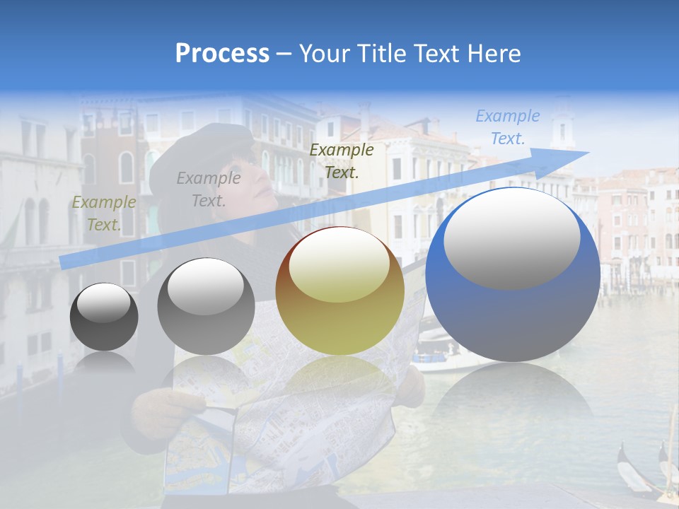 Tourist Attractions: This Girl Got Lost In Venice PowerPoint Template