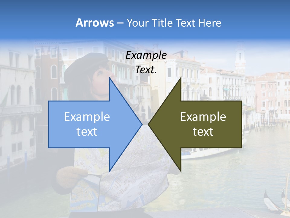 Tourist Attractions: This Girl Got Lost In Venice PowerPoint Template