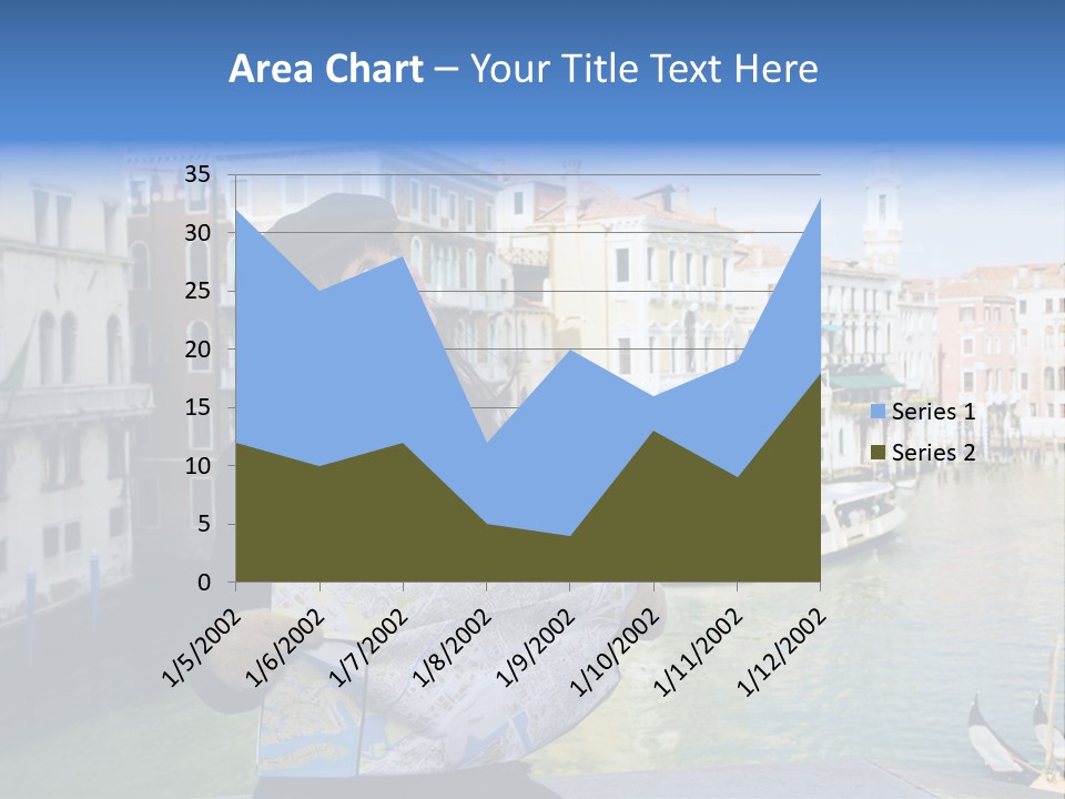 Tourist Attractions: This Girl Got Lost In Venice PowerPoint Template