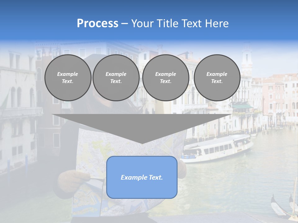 Tourist Attractions: This Girl Got Lost In Venice PowerPoint Template