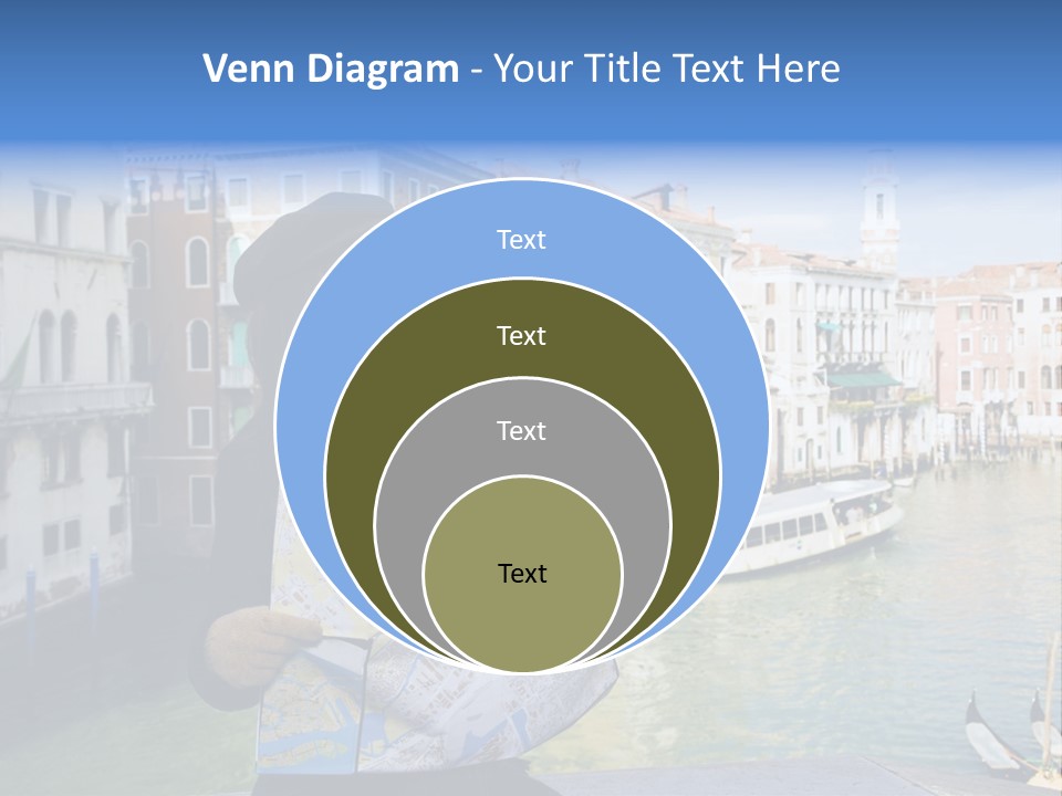 Tourist Attractions: This Girl Got Lost In Venice PowerPoint Template