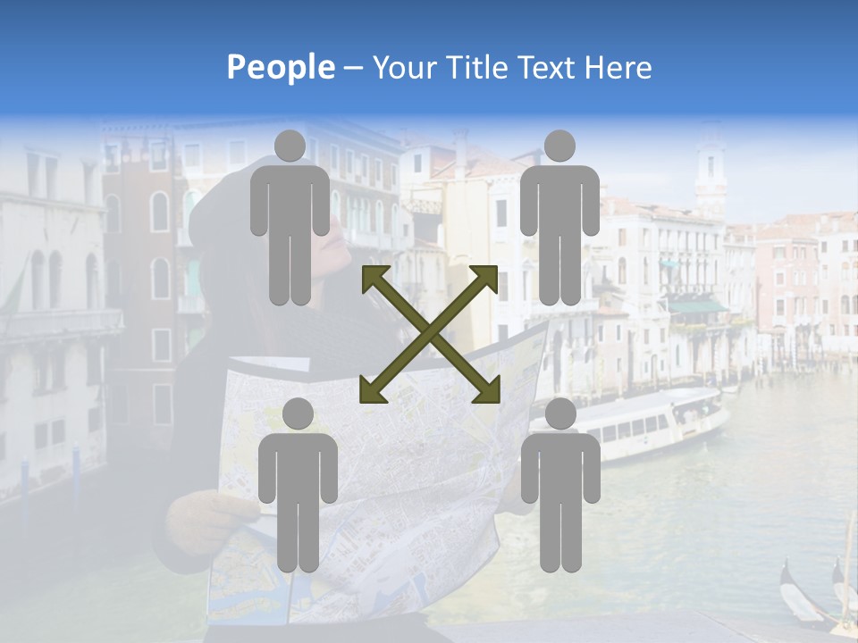 Tourist Attractions: This Girl Got Lost In Venice PowerPoint Template