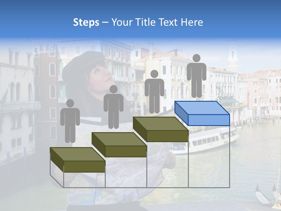 Tourist Attractions: This Girl Got Lost In Venice PowerPoint Template