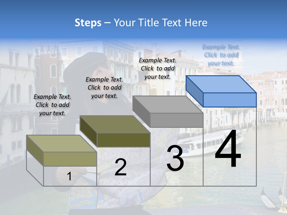 Tourist Attractions: This Girl Got Lost In Venice PowerPoint Template