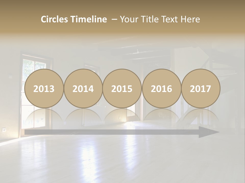 Farm Home Interior After Renovation PowerPoint Template