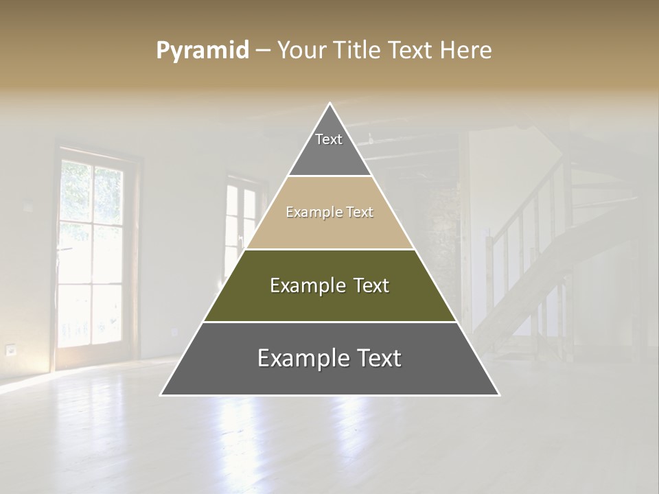 Farm Home Interior After Renovation PowerPoint Template