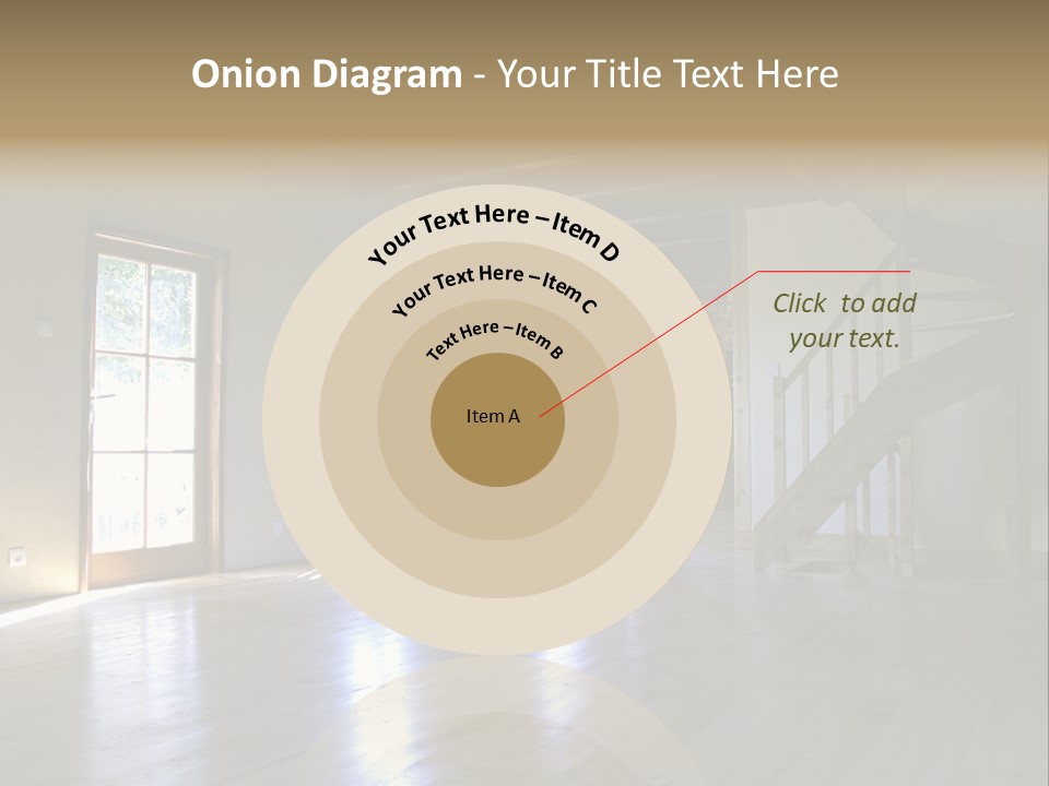 Farm Home Interior After Renovation PowerPoint Template