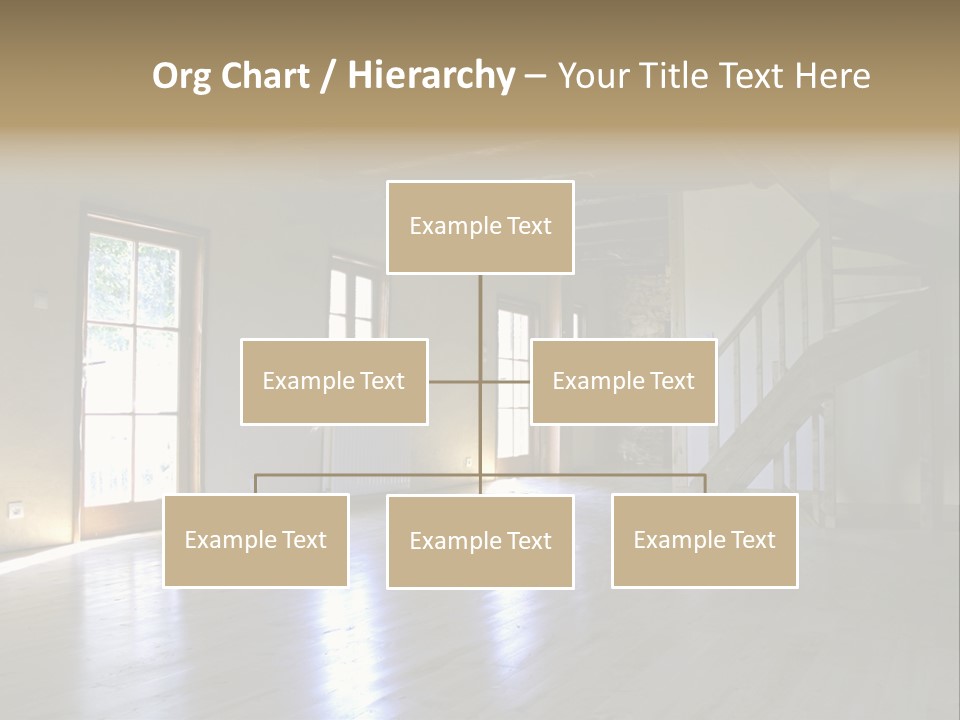 Farm Home Interior After Renovation PowerPoint Template