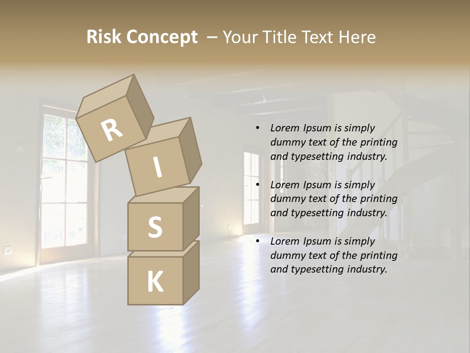 Farm Home Interior After Renovation PowerPoint Template