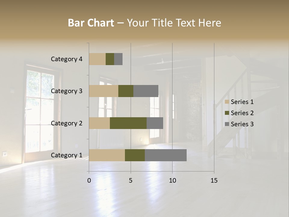 Farm Home Interior After Renovation PowerPoint Template