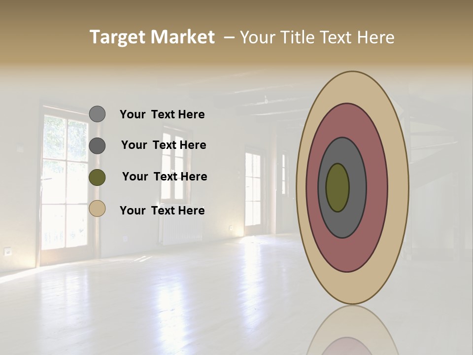 Farm Home Interior After Renovation PowerPoint Template