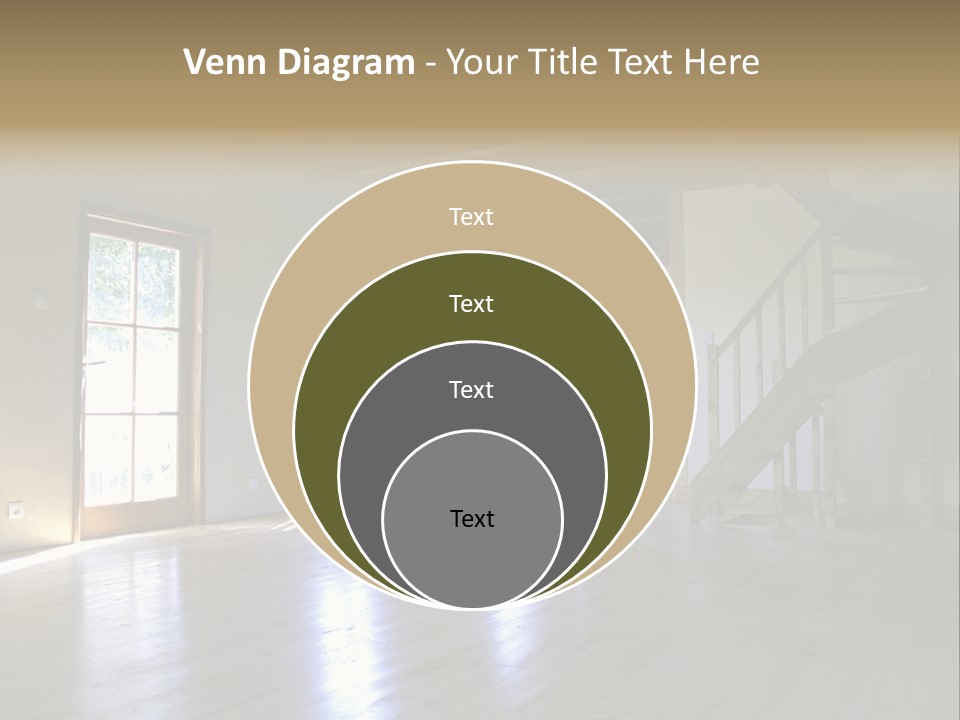Farm Home Interior After Renovation PowerPoint Template