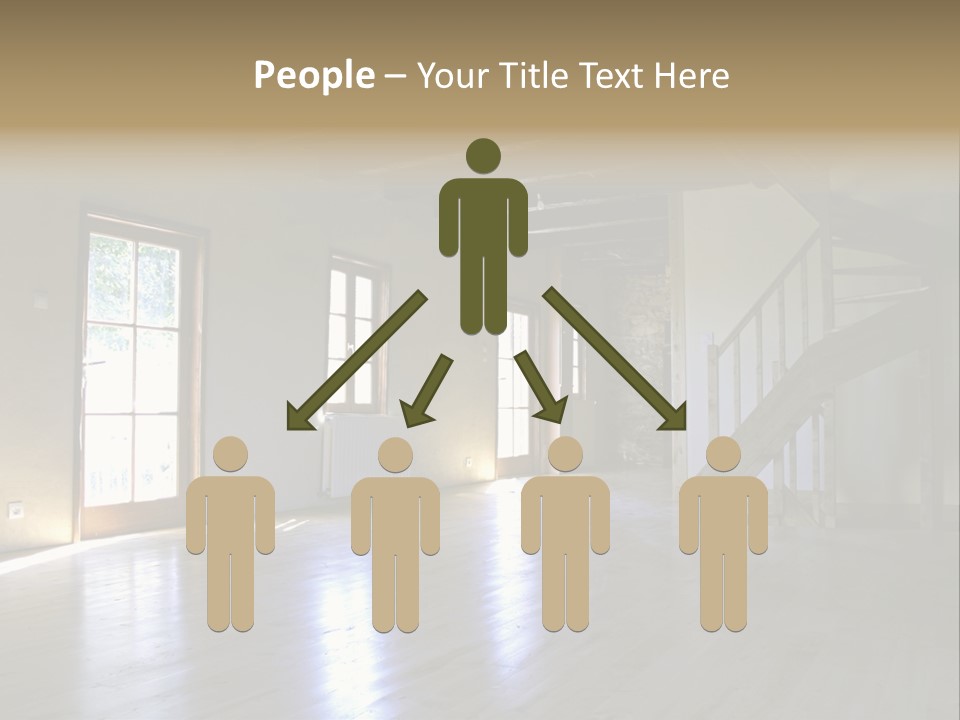 Farm Home Interior After Renovation PowerPoint Template