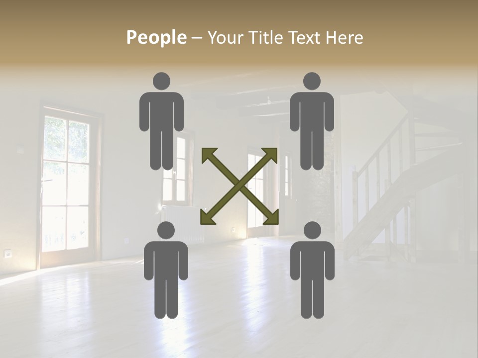 Farm Home Interior After Renovation PowerPoint Template