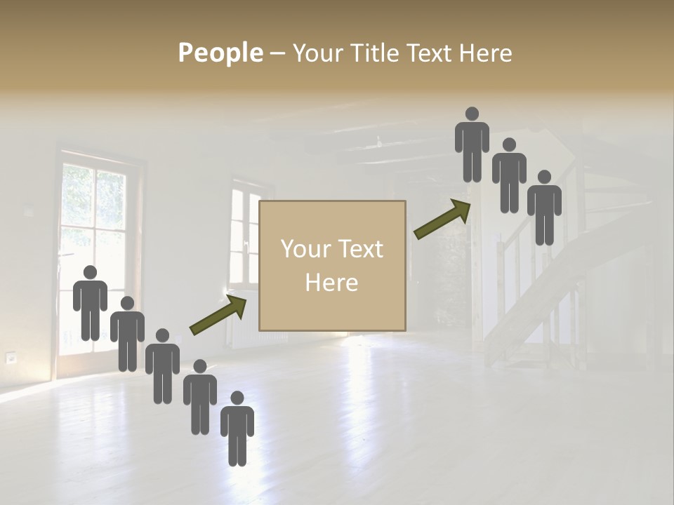 Farm Home Interior After Renovation PowerPoint Template