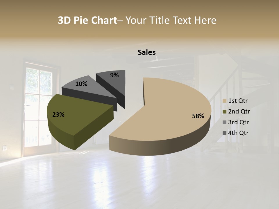 Farm Home Interior After Renovation PowerPoint Template