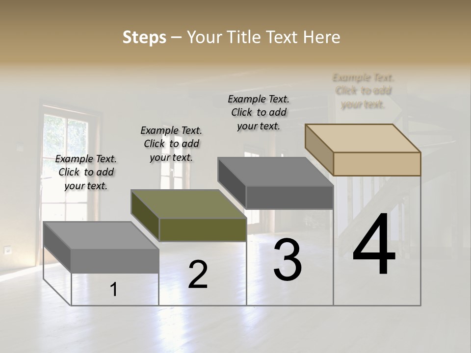 Farm Home Interior After Renovation PowerPoint Template