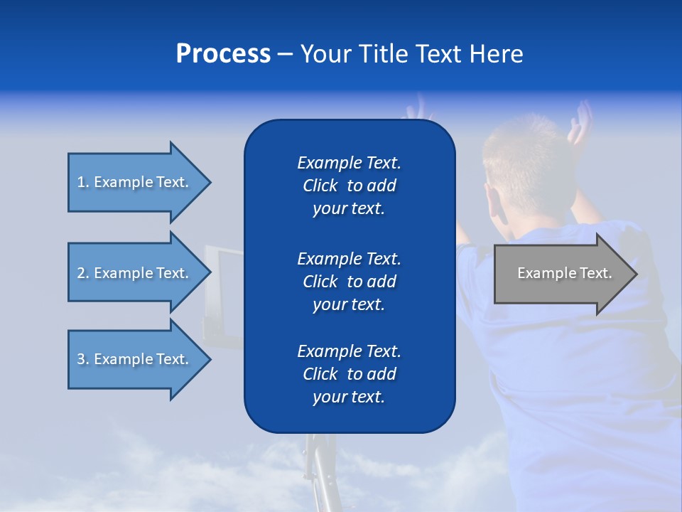Playing Basketball PowerPoint Template