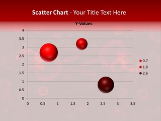 A Grouping Of Red Blood Cells PowerPoint Template