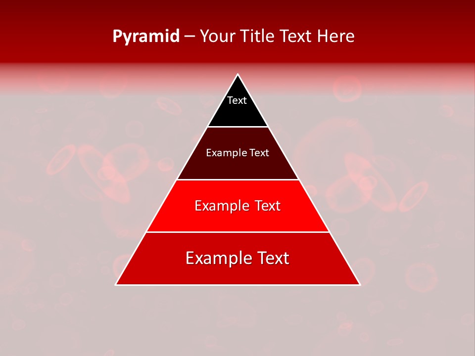 A Grouping Of Red Blood Cells PowerPoint Template
