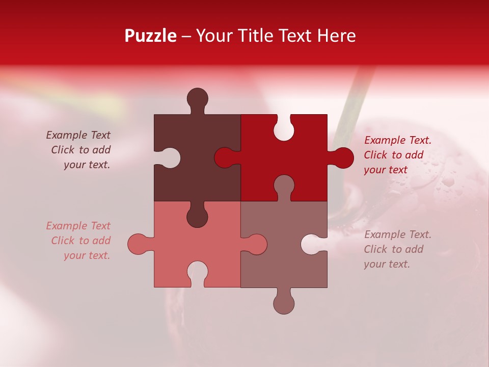 Ripe Cherries PowerPoint Template