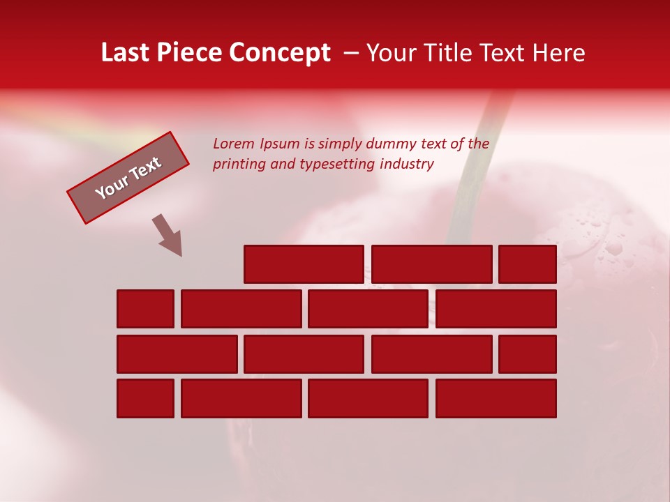 Ripe Cherries PowerPoint Template