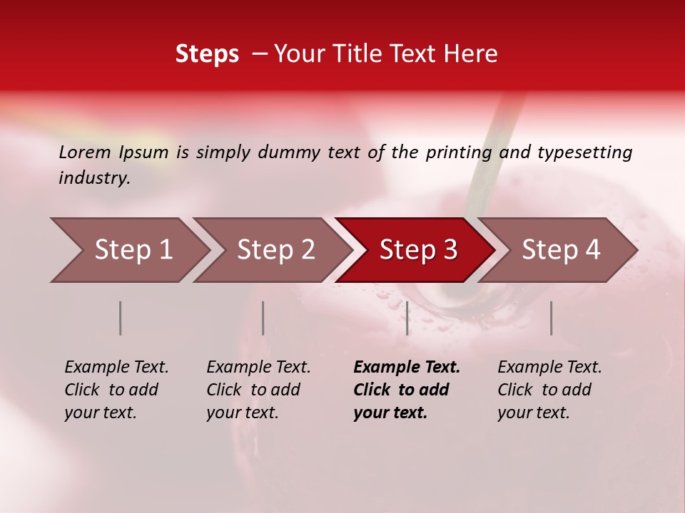 Ripe Cherries PowerPoint Template