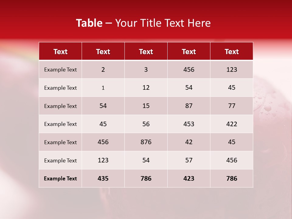 Ripe Cherries PowerPoint Template