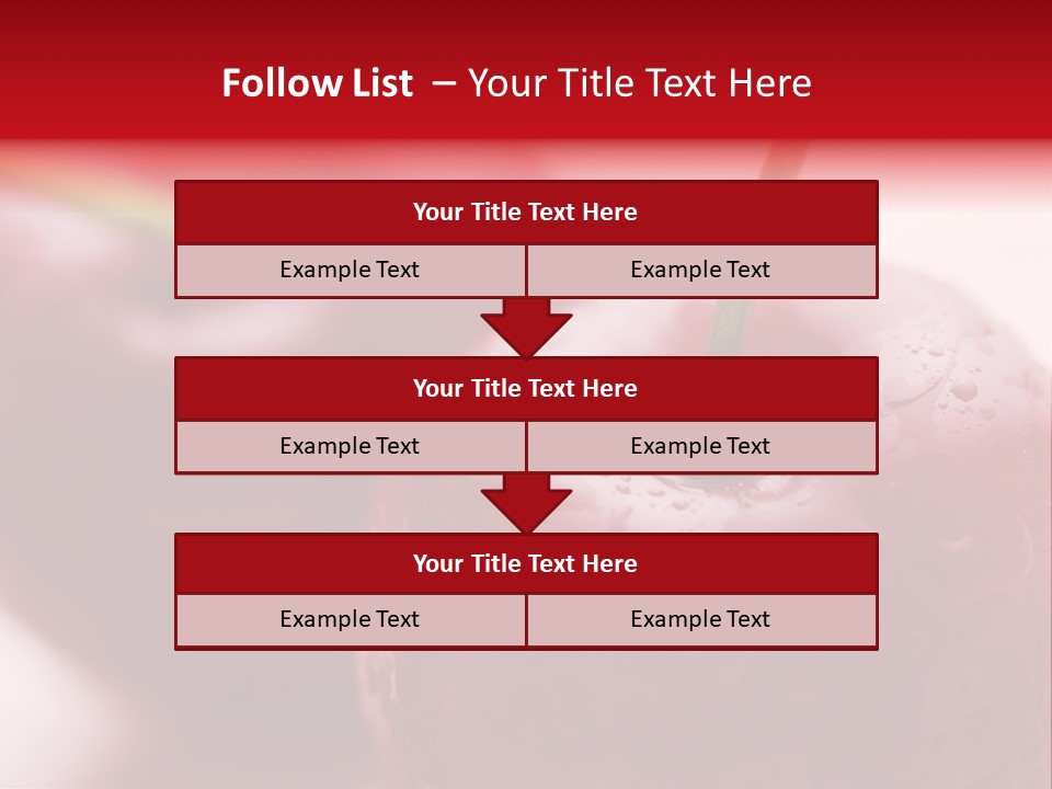 Ripe Cherries PowerPoint Template