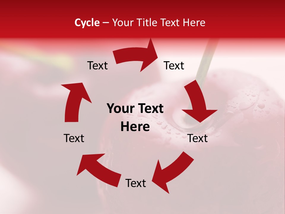 Ripe Cherries PowerPoint Template