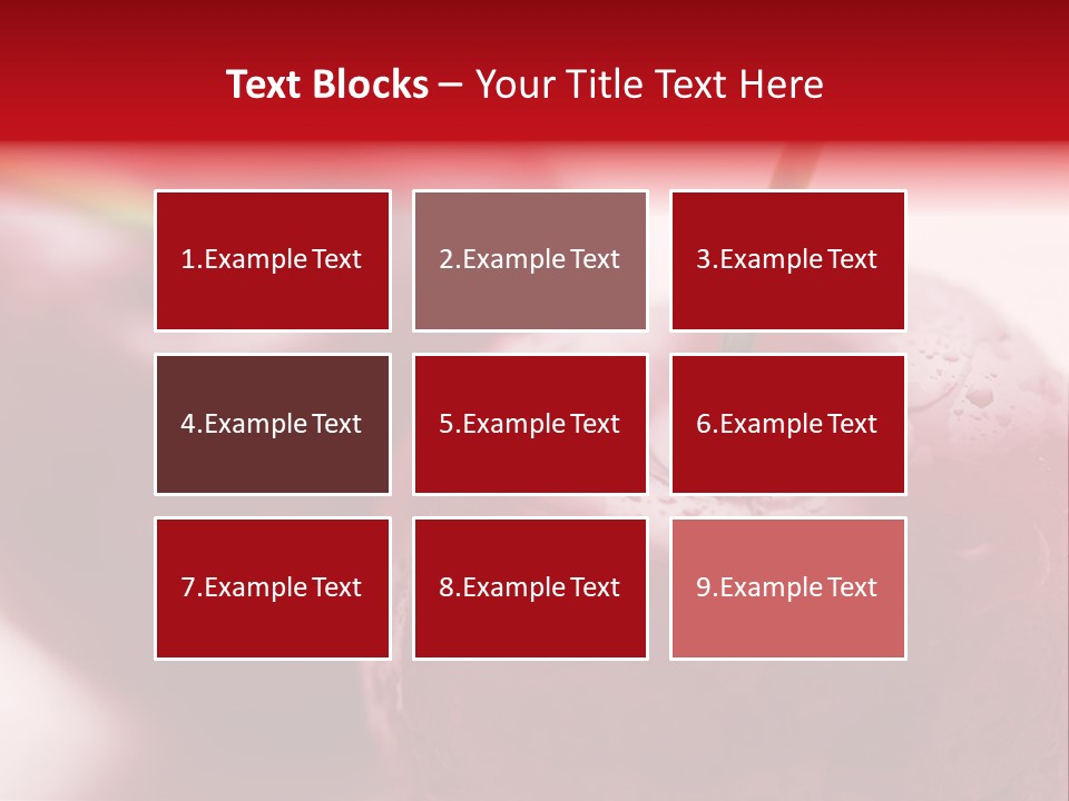 Ripe Cherries PowerPoint Template