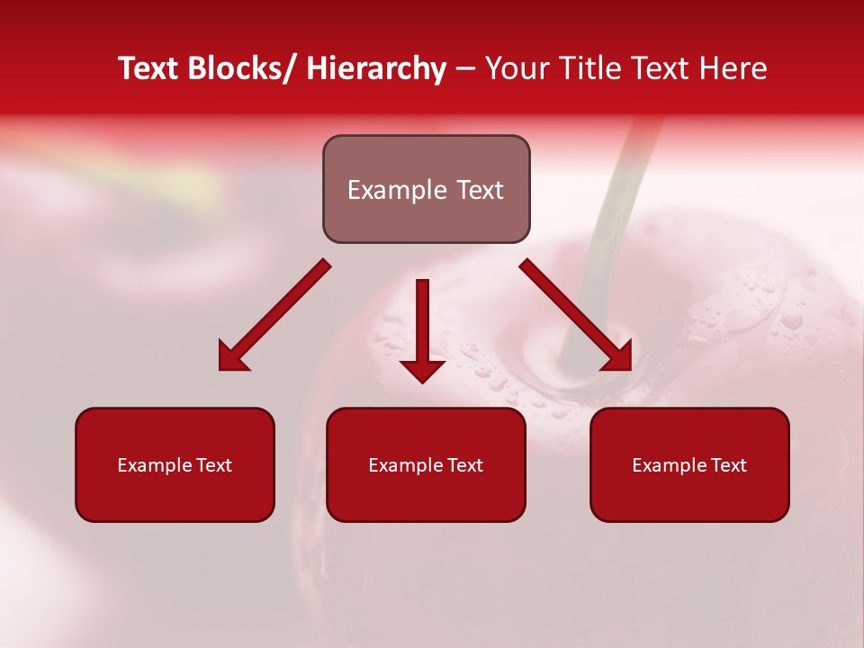 Ripe Cherries PowerPoint Template