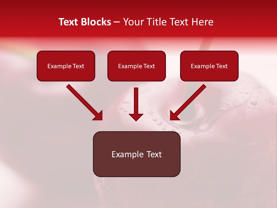 Ripe Cherries PowerPoint Template