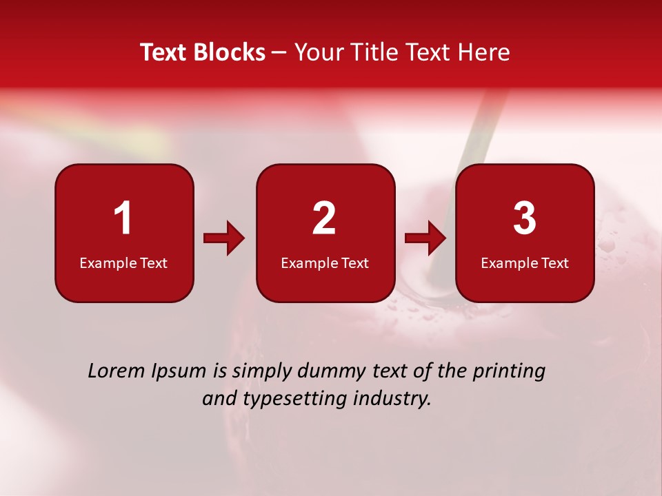 Ripe Cherries PowerPoint Template