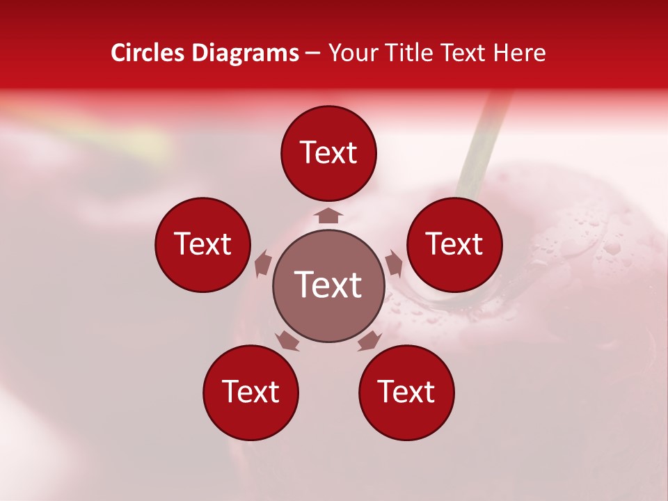 Ripe Cherries PowerPoint Template