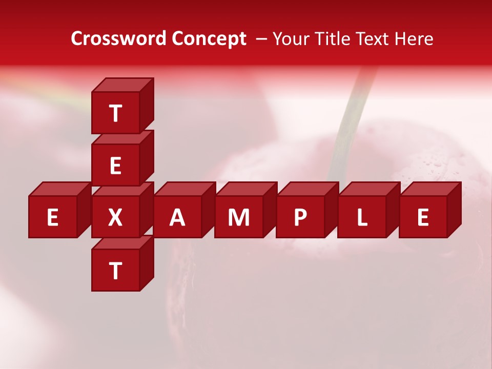 Ripe Cherries PowerPoint Template