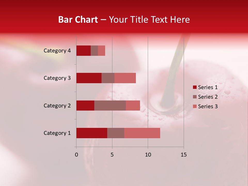Ripe Cherries PowerPoint Template