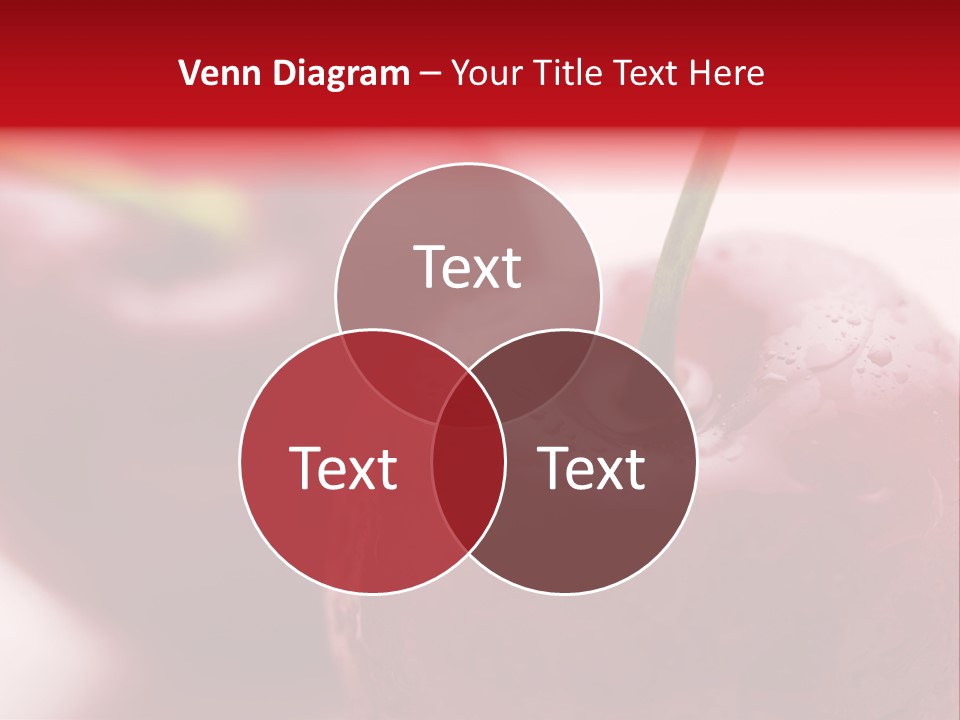 Ripe Cherries PowerPoint Template