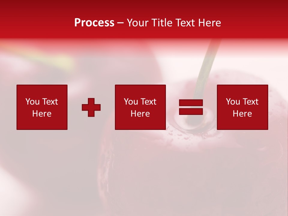 Ripe Cherries PowerPoint Template